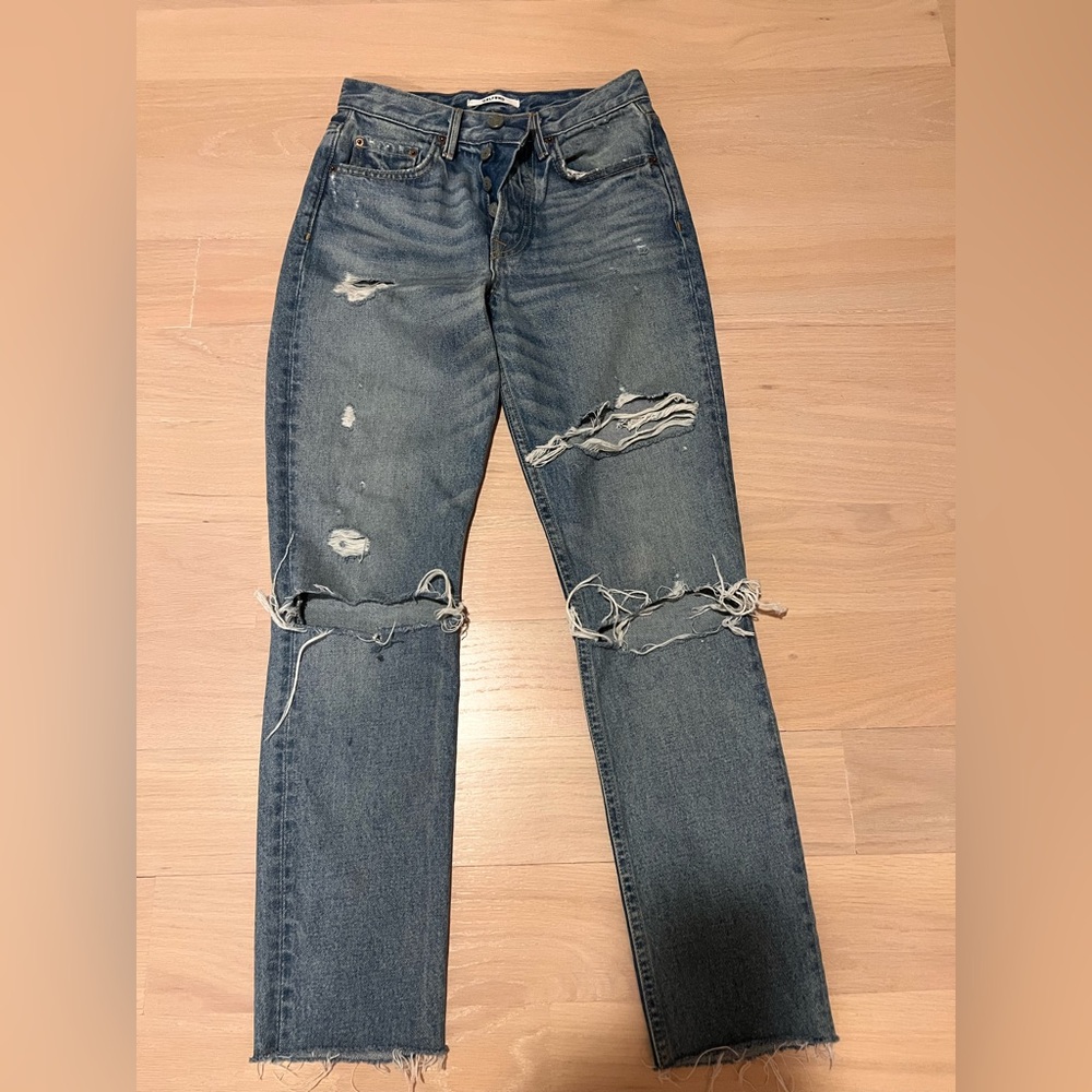 GRLFRND Karolina  Blue Jeans